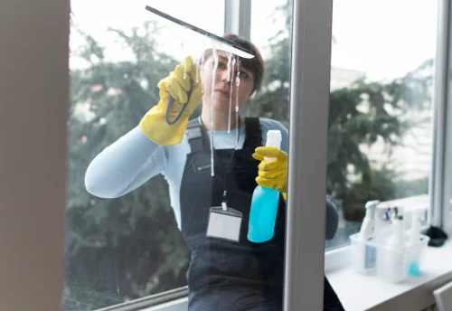 Nettoyage de vitres intérieures et extérieures au Sel-de-Bretagne
